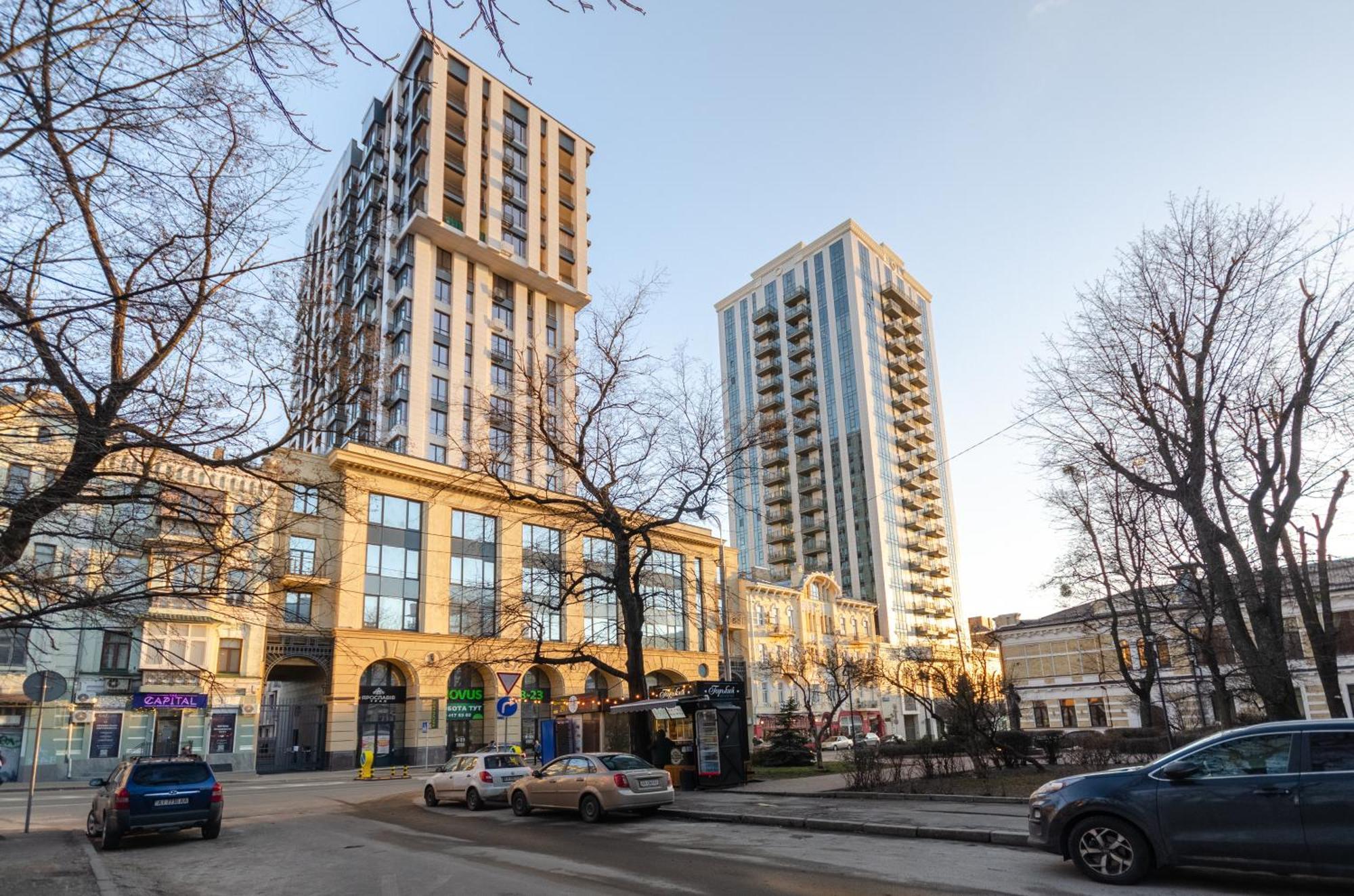 Petrovdom 12-131B Apartments In Rc "Yaroslaviv Grad"Bulvarno Kudriavska 17B Kiev Exterior foto